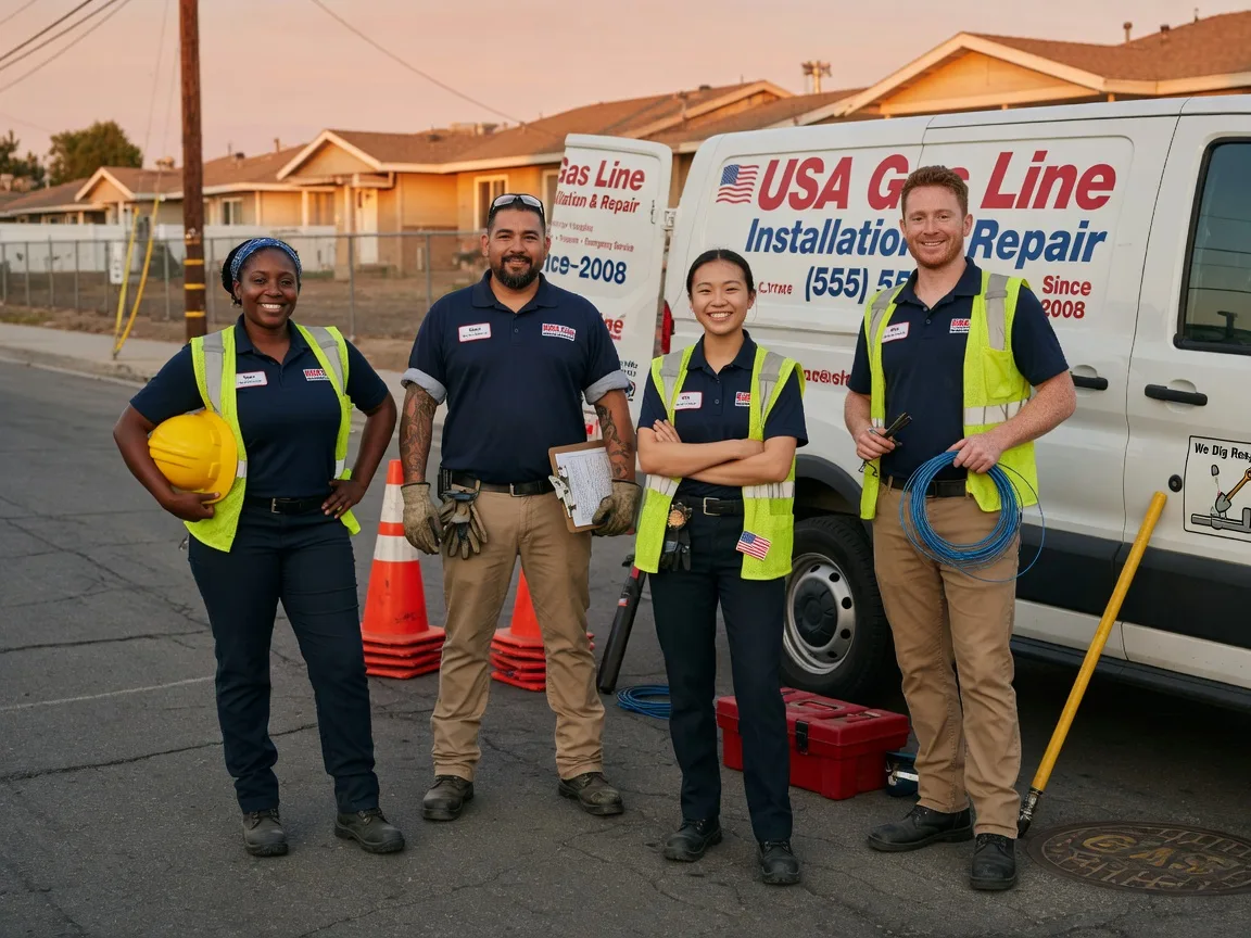 Gas Line Installation company in Shelbyville, TX